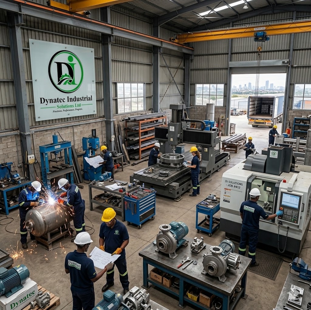African mechanical engineer performing maintenance